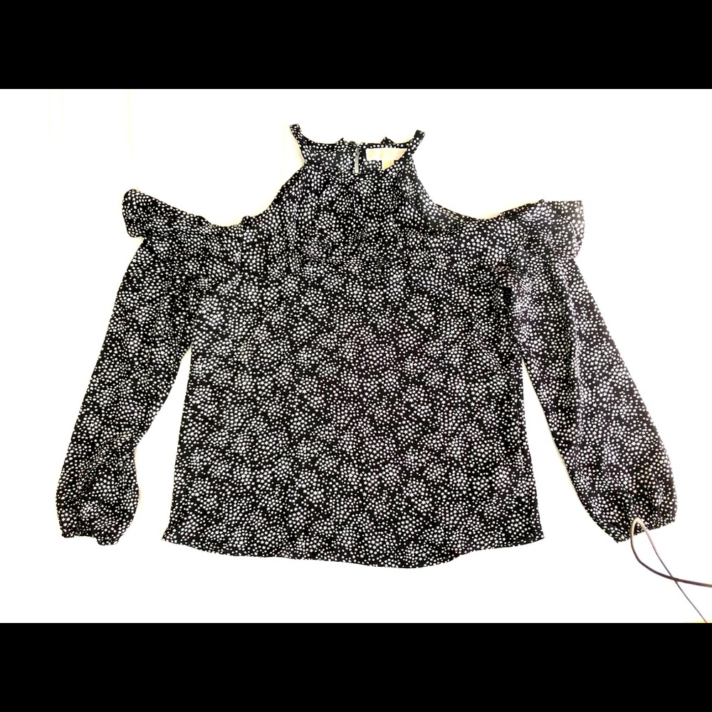 Michael Kors - Womens cold shoulder top - Size Medium